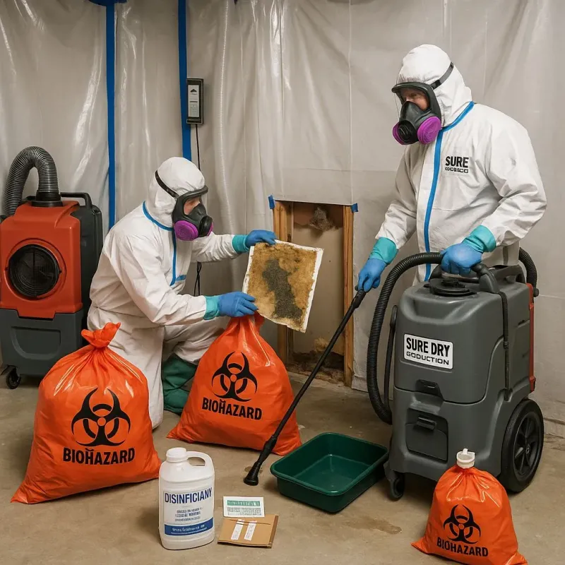 Contaminated Water Handling Protocols process in Reynoldsville, PA